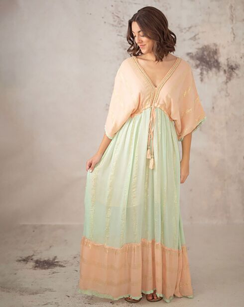 Robe Valeria menthe