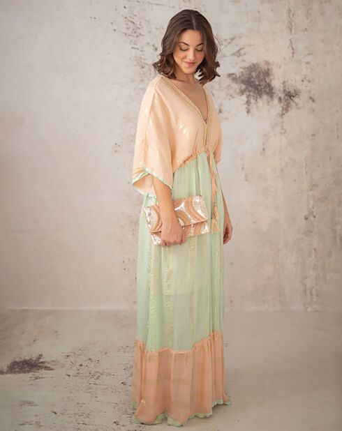 Robe Valeria menthe