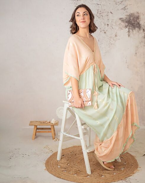 Robe Valeria menthe