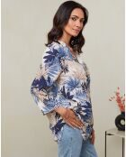 Tunique 100% Lin Lola marine