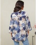 Tunique 100% Lin Lola marine