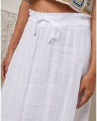 Jupe 100% Lin Nubia blanche