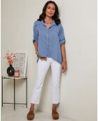 Chemise 100% Lin Imani indigo