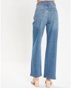 Hellblaue Tybalt Jeans mit ausgestelltem Ausschnitt