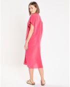 Robe en Soie mélangée Amarilla rose