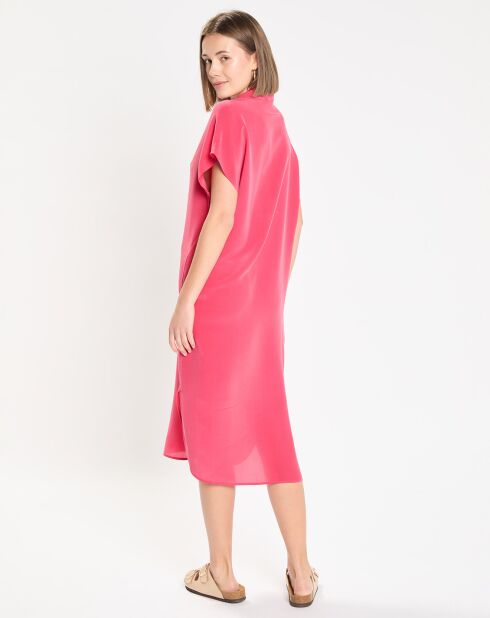 Robe en Soie mélangée Amarilla rose