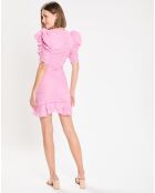 Robe 100% Coton Bio Sireny rose