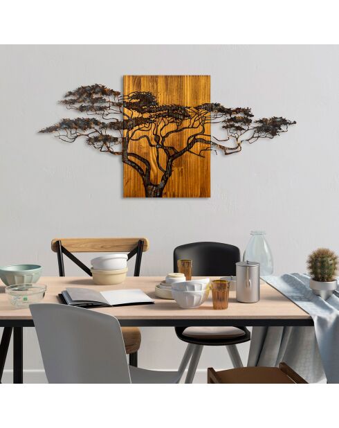 Mehrfarbige Safari-Wanddekoration - 144x70