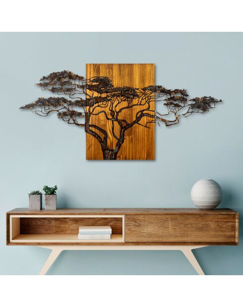 Mehrfarbige Safari-Wanddekoration - 144x70