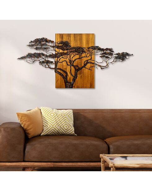 Mehrfarbige Safari-Wanddekoration - 144x70