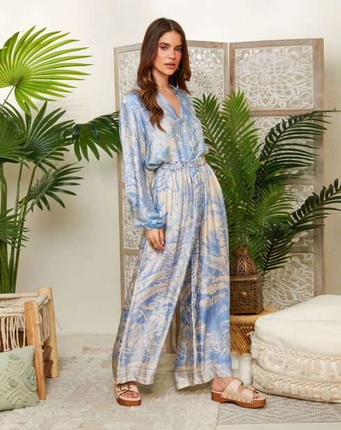 Pantalon Georgina ciel