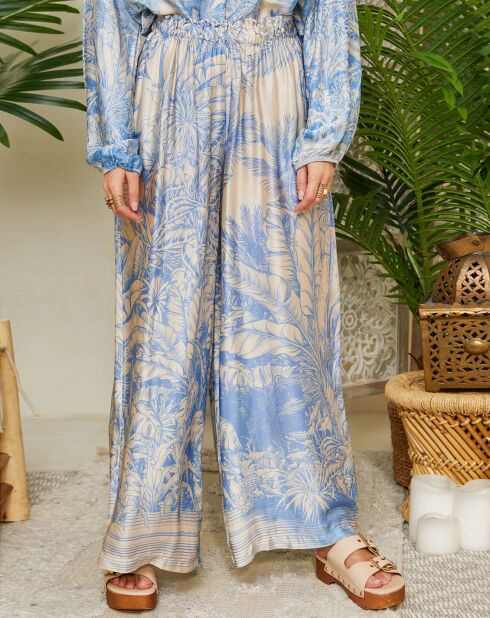 Pantalon Georgina ciel