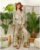 Pantalon Georgina kaki