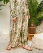 Pantalon Georgina kaki