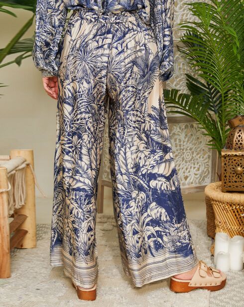 Pantalon Georgina marine