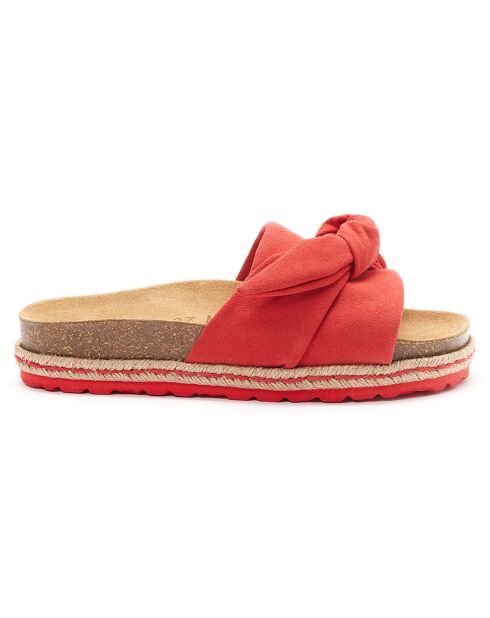 Mules Ema rouges
