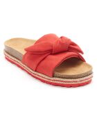 Mules Ema rouges