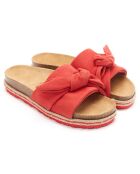 Mules Ema rouges