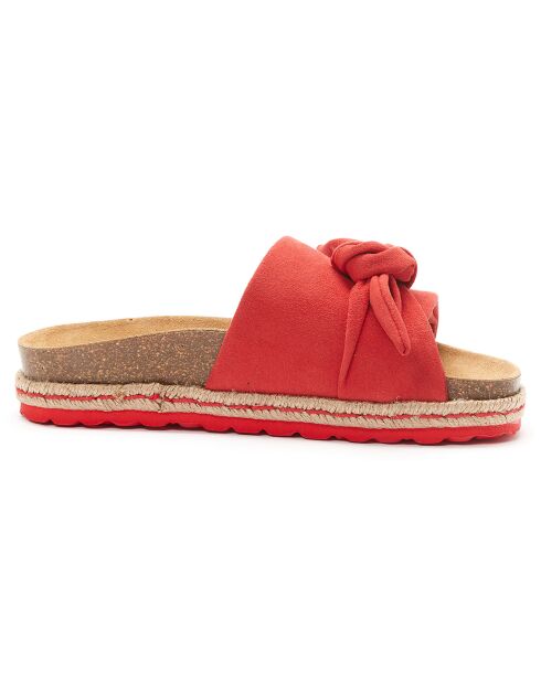 Mules Ema rouges