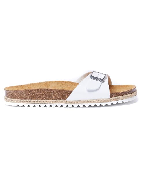 Mules Agata blanches