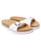 Mules Agata blanches
