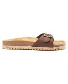 Mules en Cuir Agata marron