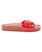 Mules Agata rouges