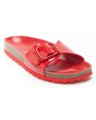 Mules Agata rouges