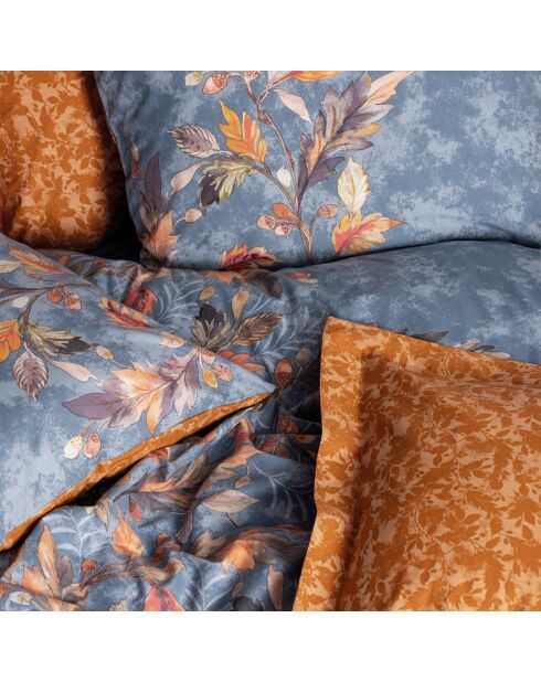 Parure housse de couette Alekra moutarde