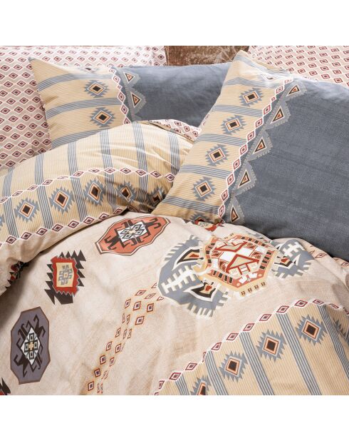Parure housse de couette Dakota multicolore