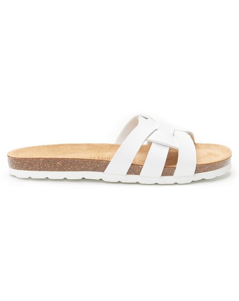 Mules Clara blanches