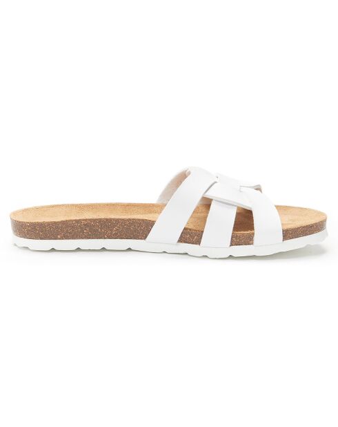 Mules Clara blanches