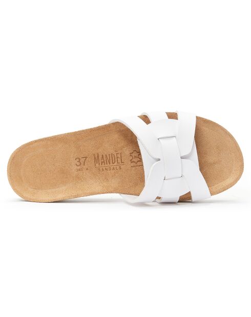 Mules Clara blanches