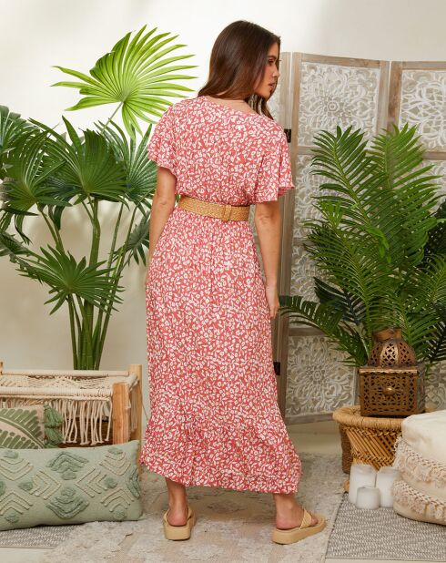 Robe Sybille corail