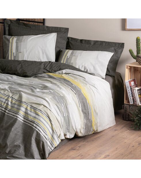 Parure housse de couette Taron multicolore