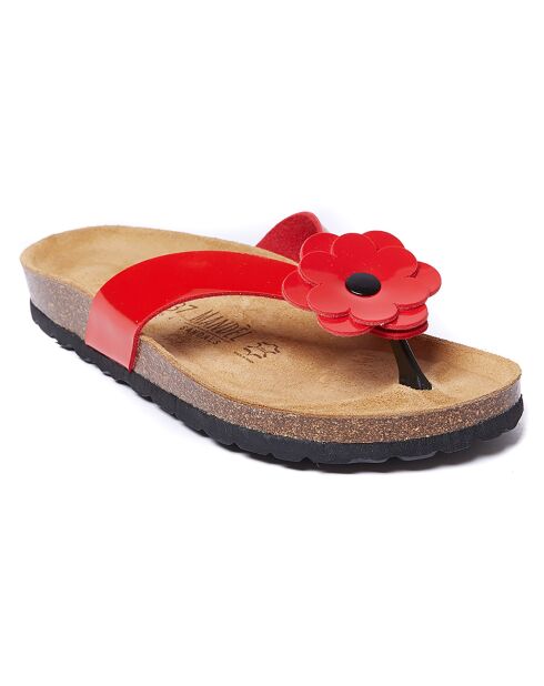 Sandales Lene rouges