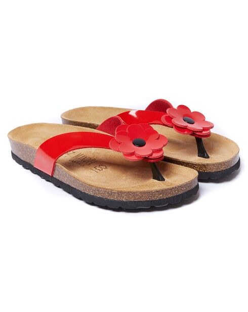 Sandales Lene rouges