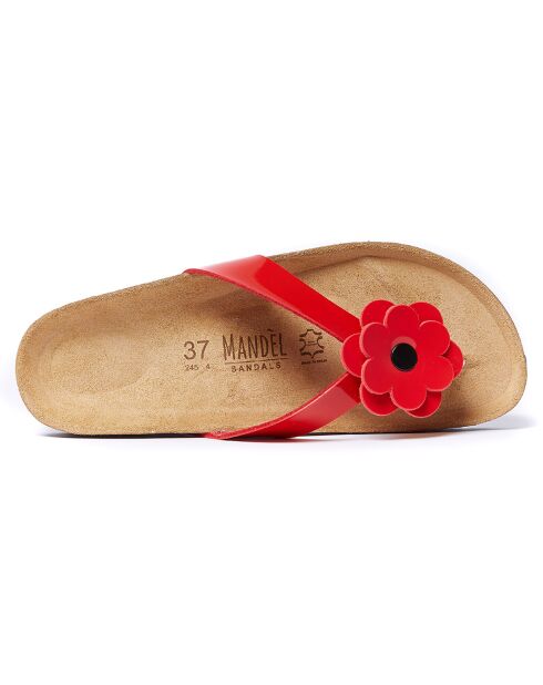 Sandales Lene rouges