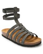 Sandales Anita gris foncé