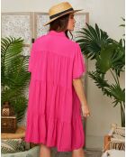 Robe Mimosia fushia