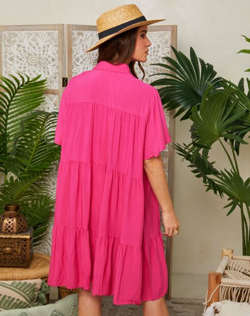 Robe Mimosia fushia