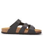 Sandales en Cuir Alvaro noires