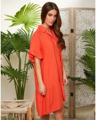 Vestido naranja Mimosia