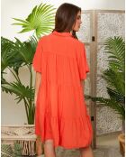 Vestido naranja Mimosia