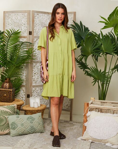 Robe Mimosia verte