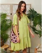 Robe Mimosia verte