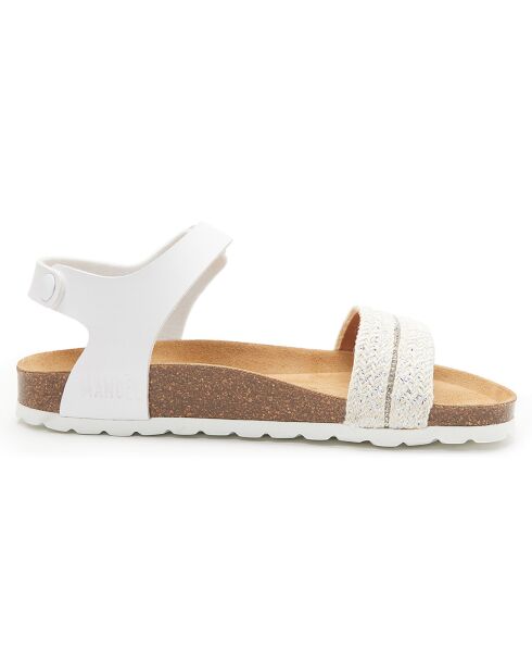Sandales Bella blanches