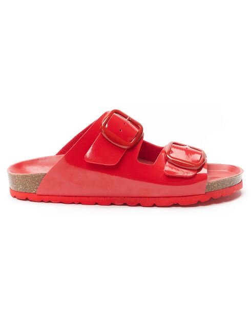 Mules Alberto rouges