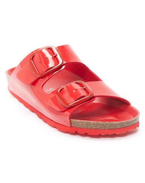 Mules Alberto rouges