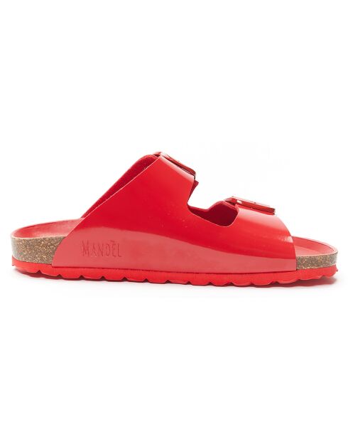Mules Alberto rouges